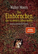 Buchcover und Innenansicht für das Buch: Das Einhörnchen, das rückwärts leben wollte