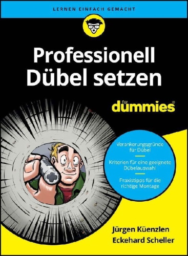 Buchcover und Innenansicht für das Buch: Professionell Dübel setzen für Dummies