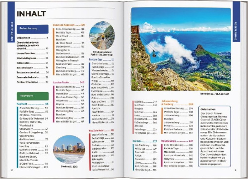 Buchcover und Innenansicht für das Buch: LONELY PLANET Reiseführer Südafrika, Lesotho & eSwatini