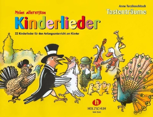Buchcover und Innenansicht für das Buch: Meine allerersten Kinderlieder