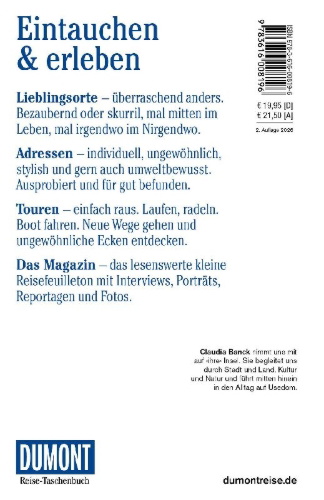 Buchcover und Innenansicht für das Buch: DUMONT Reise-Taschenbuch Reiseführer Usedom