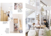 Buchcover und Innenansicht für das Buch: Tiny Homes: Wohnideen für kleine Räume