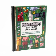 Buchcover und Innenansicht für das Buch: Minecraft: Mobspotter's Encyclopedia. The ultimate Guide to the Mobs of Minecraft