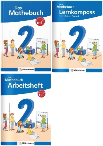 Buchcover und Innenansicht für das Buch: Das Mathebuch 2 Neubearbeitung - Paket