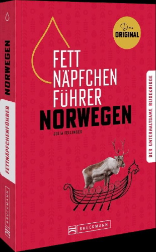 Buchcover und Innenansicht für das Buch: Fettnäpfchenführer Norwegen