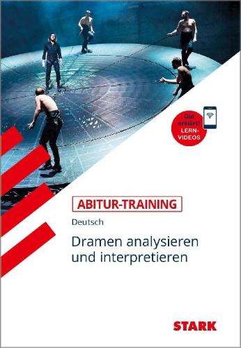 Buchcover und Innenansicht für das Buch: Abitur-Training - Deutsch Dramen analysieren und interpretieren