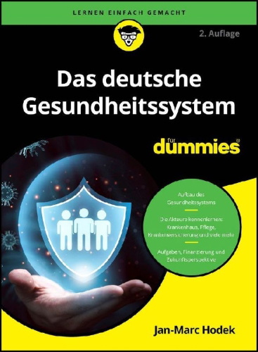 Buchcover und Innenansicht für das Buch: Das deutsche Gesundheitssystem für Dummies