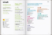 Buchcover und Innenansicht für das Buch: MARCO POLO Camper Guide Südfrankreich: Ardèche, Cevennen & Languedoc