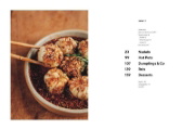 Buchcover und Innenansicht für das Buch: Ramen, Bowls und Dumplings