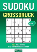 Buchcover und Innenansicht für das Buch: Sudoku Großdruck - Band 1