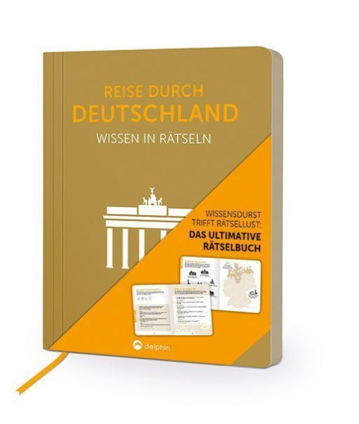 Buchcover und Innenansicht für das Buch: Reise durch Deutschland I Wissen in Rätseln