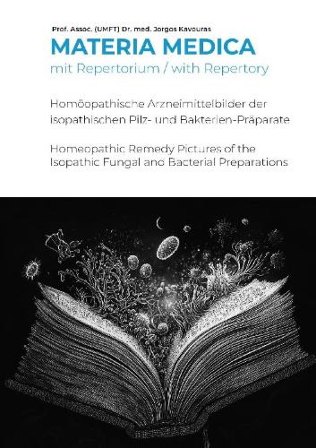 Buchcover und Innenansicht für das Buch: Materia Medica mit Repertorium