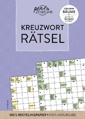 Buchcover und Innenansicht für das Buch: Kreuzworträtsel