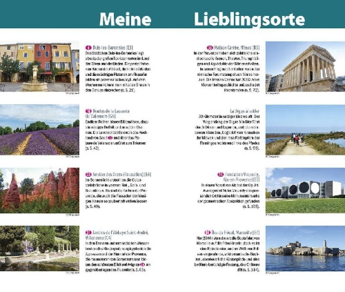 Buchcover und Innenansicht für das Buch: Reise Know-How MeinTrip Provence