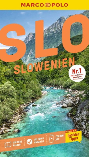 Buchcover und Innenansicht für das Buch: MARCO POLO Reiseführer Slowenien