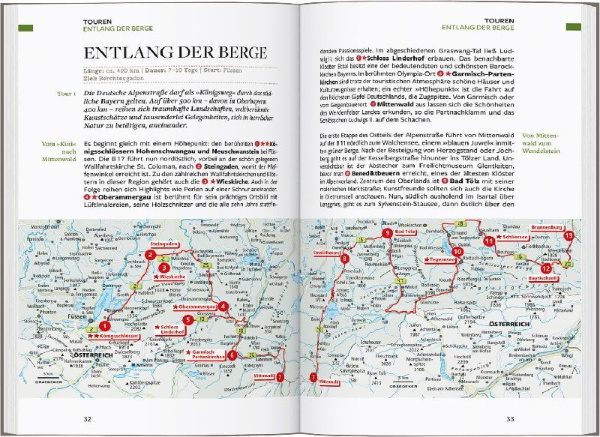 Buchcover und Innenansicht für das Buch: Baedeker Reiseführer Deutschland