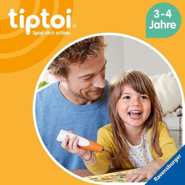 Buchcover und Innenansicht für das Buch: tiptoi® Mein Wörter-Bilderbuch Kindergarten