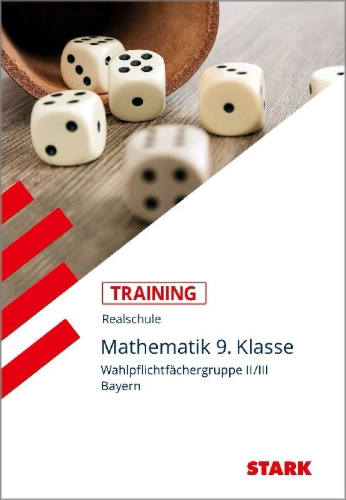 Buchcover und Innenansicht für das Buch: STARK Training Realschule - Mathematik 9. Klasse - Gruppe II