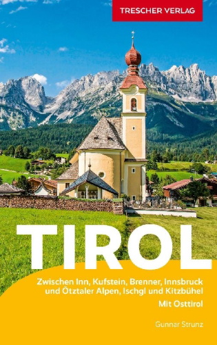 Buchcover und Innenansicht für das Buch: TRESCHER Reiseführer Tirol