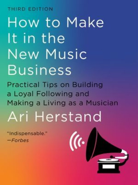 Buchcover und Innenansicht für das Buch: How To Make It in the New Music Business