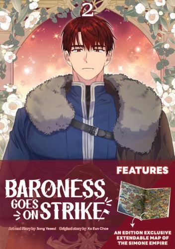 Buchcover und Innenansicht für das Buch: Baroness Goes on Strike Volume 2: Limited Edition with Photocard of Zester