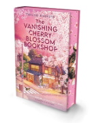 Buchcover und Innenansicht für das Buch: The Vanishing Cherry Blossom Bookshop (Deluxe Edition)