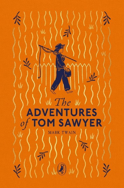 Buchcover und Innenansicht für das Buch: The Adventures of Tom Sawyer
