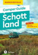 Buchcover und Innenansicht für das Buch: MARCO POLO Camper Guide Schottland