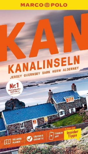 Buchcover und Innenansicht für das Buch: MARCO POLO Reiseführer Kanalinseln, Jersey, Guernsey, Sark, Herm, Alderney
