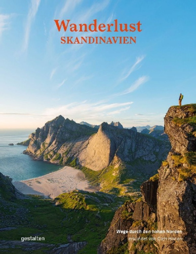 Buchcover und Innenansicht für das Buch: Wanderlust Skandinavien
