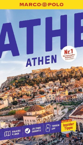 Buchcover und Innenansicht für das Buch: MARCO POLO Reiseführer Athen