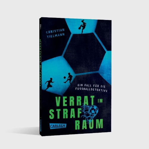 Buchcover und Innenansicht für das Buch: Verrat im Strafraum - Ein Fall für die Fußballdetektive