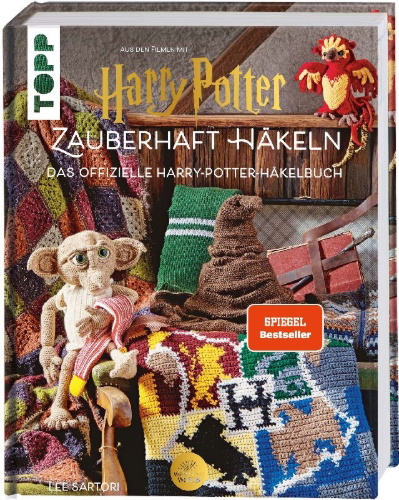 Buchcover und Innenansicht für das Buch: Harry Potter: Zauberhaft häkeln