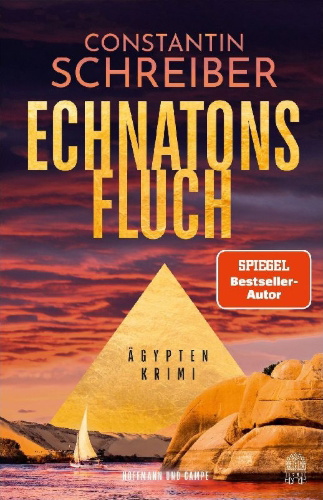Buchcover und Innenansicht für das Buch: Echnatons Fluch