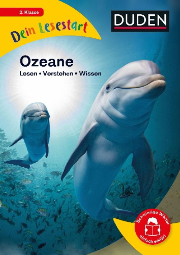 Buchcover und Innenansicht für das Buch: Dein Lesestart - Ozeane