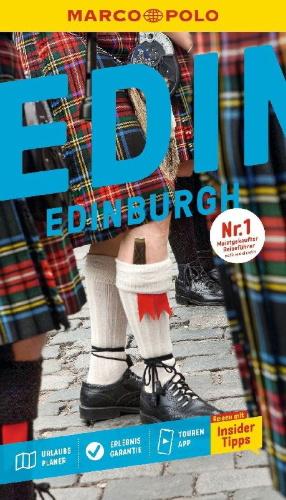 Buchcover und Innenansicht für das Buch: MARCO POLO Reiseführer Edinburgh