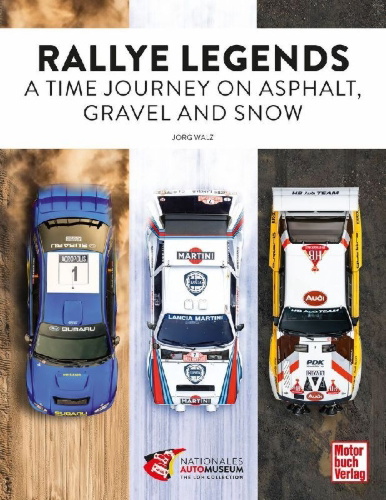 Buchcover und Innenansicht für das Buch: Rallye Legends