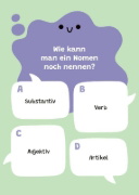 Buchcover und Innenansicht für das Buch: Mini Quiz to go. Ab 9