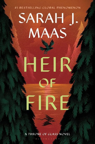 Buchcover und Innenansicht für das Buch: Heir of Fire