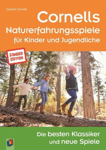 Buchcover und Innenansicht für das Buch: Sharing nature: nature awareness activities for all ages