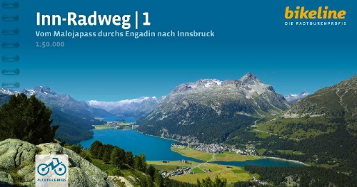 Buchcover und Innenansicht für das Buch: Inn-Radweg / Inn-Radweg 1