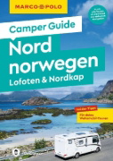 Buchcover und Innenansicht für das Buch: MARCO POLO Camper Guide Nordnorwegen: Lofoten & Nordkap