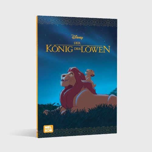 Buchcover und Innenansicht für das Buch: Disney Filmbuch zum Vorlesen: König der Löwen Das Buch zum Film