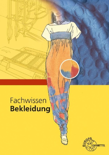 Buchcover und Innenansicht für das Buch: Fachwissen Bekleidung