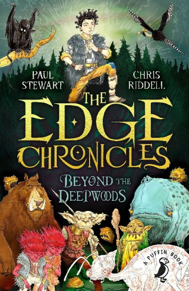 Buchcover und Innenansicht für das Buch: The Edge Chronicles: Beyond the Deepwoods