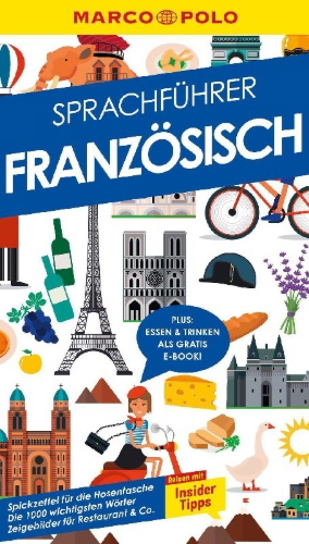 Buchcover und Innenansicht für das Buch: MARCO POLO Sprachführer Französisch