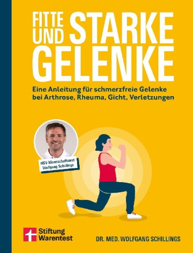 Buchcover und Innenansicht für das Buch: Fitte und starke Gelenke