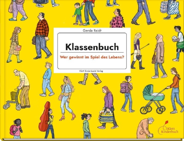 Buchcover und Innenansicht für das Buch: Klassenbuch - Wer gewinnt im Spiel des Lebens?