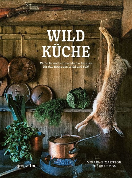 Buchcover und Innenansicht für das Buch: Wildküche