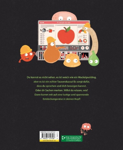 Buchcover und Innenansicht für das Buch: Your brilliant brain
